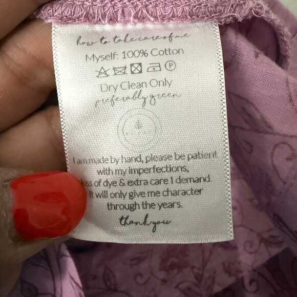 Kopal Pink Flora Ruffle Sleeve Cinched Waist Romper Womens Size XSmall - Picture 6 of 6